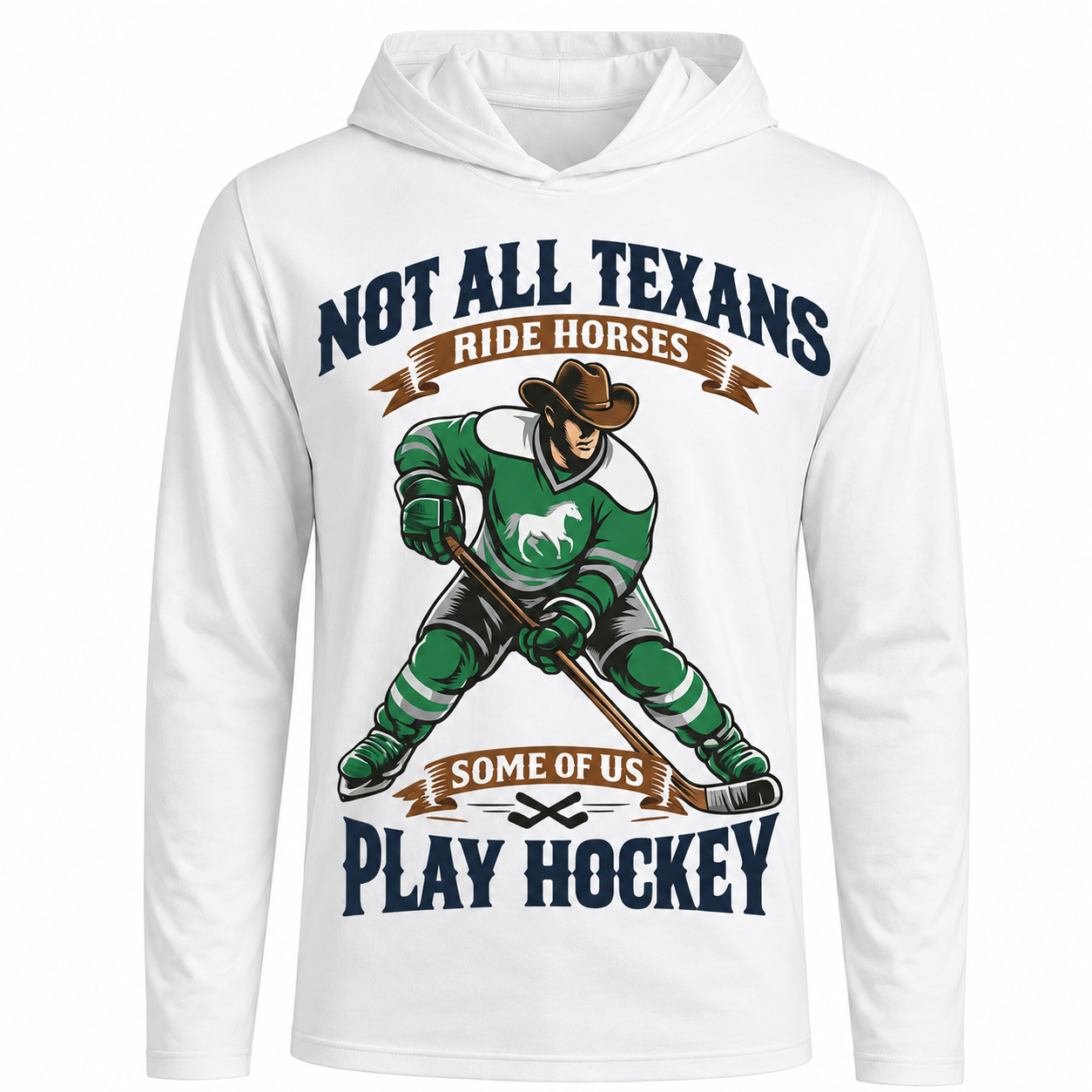 Long sleeve, light-weight hoodie